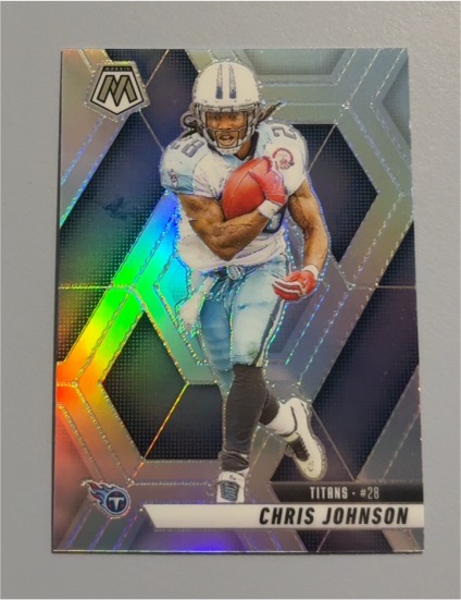 2025 Panini Mosaic #28 Chris Johnson — front