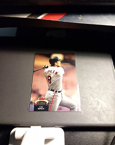 1992 Topps Stadium Club #1 Cal Ripken Jr — front