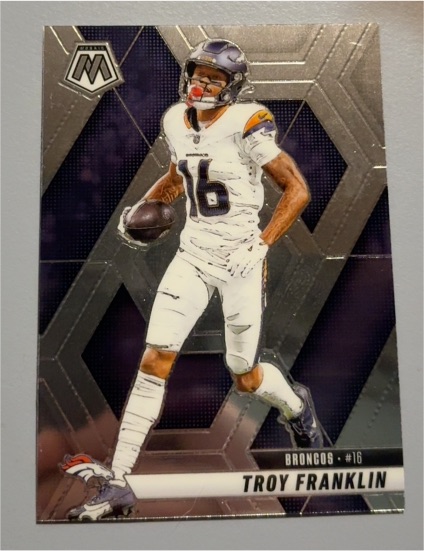 2025 Panini Mosaic #16 Troy Franklin — front