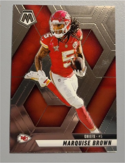 2025 Panini Mosaic #73 Marquise Brown — front