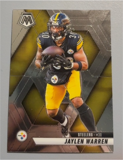 2025 Panini Mosaic #144 Jaylen Warren — front