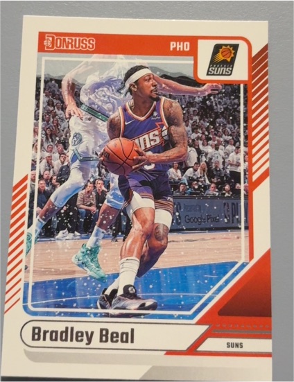 2024-25 Panini Donruss Winter #97 Bradley Beal Phoenix Suns — front