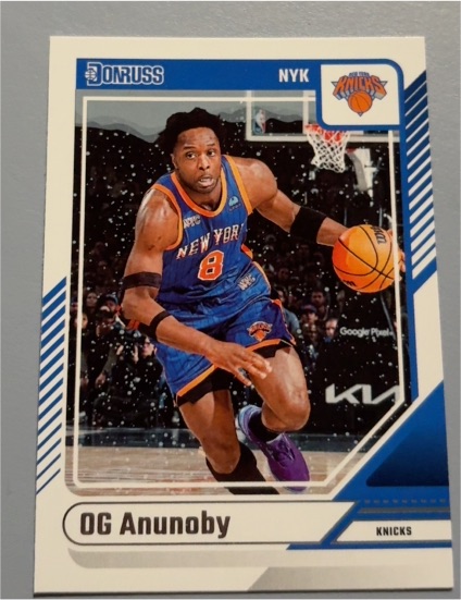 2024-25 Donruss #185 OG Anunoby — front