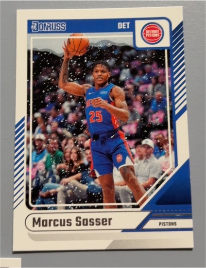 2024-25 Panini Donruss #9 Marcus Sasser — front