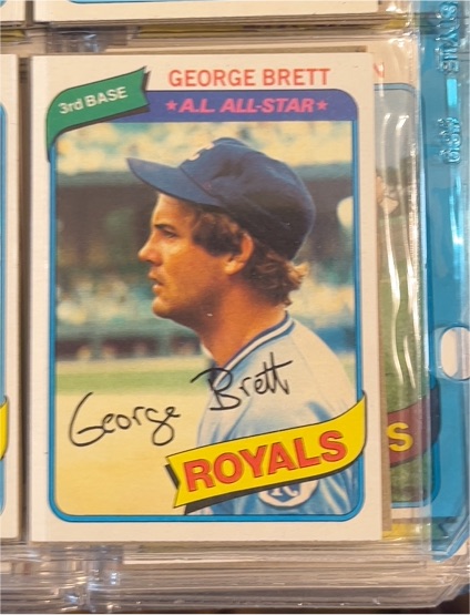 1980 Topps #450 George Brett — front