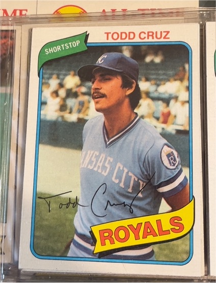 1980 Topps #492 Todd Cruz — front