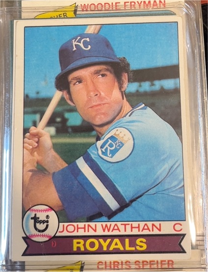 1979 Topps #99 John Wathan — front