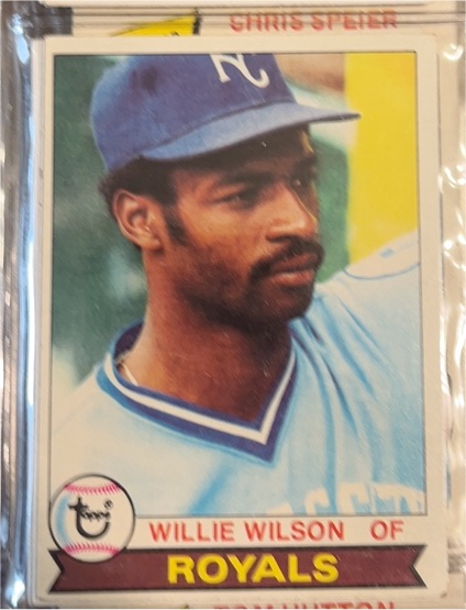 1979 Topps Baseball #409 Willie Wilson — front