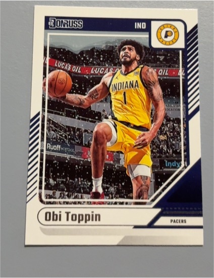 2024-25 Donruss #168 Obi Toppin — front