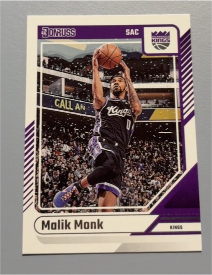 2024-25 Panini Donruss Winter #126 Malik Monk — front