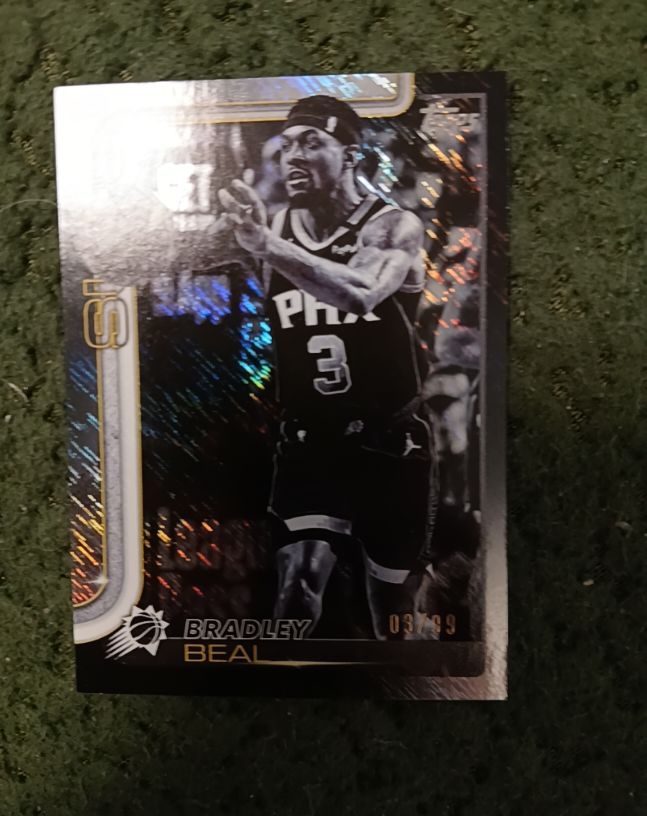 2025-26 Topps #158 Bradley Beal Blackout — front