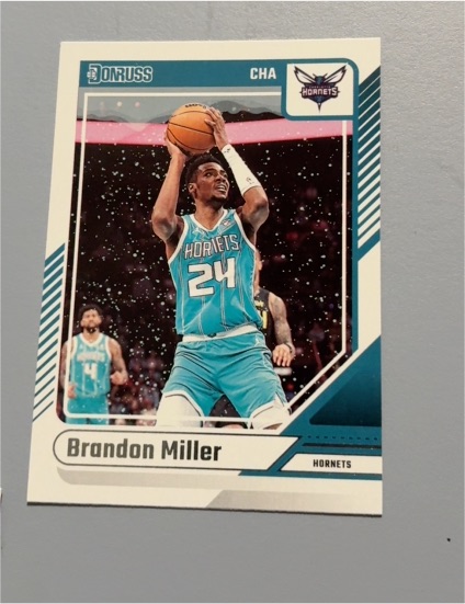 2024-25 Donruss #197 Brandon Miller — front