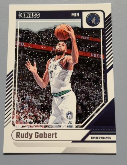 2024-25 Donruss #95 Rudy Gobert — front