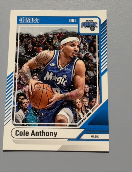 2024-25 Panini Donruss #11 Cole Anthony — front