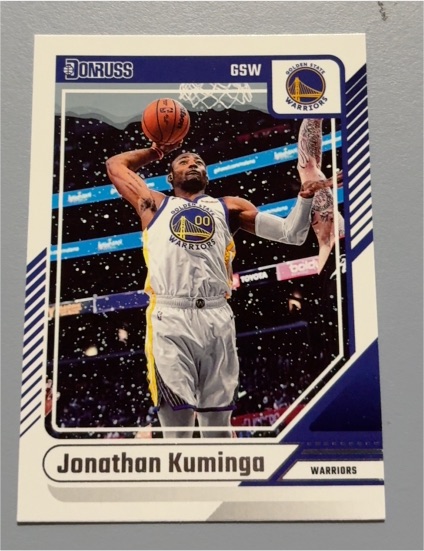 2024-25 Panini Donruss #151 Jonathan Kuminga — front