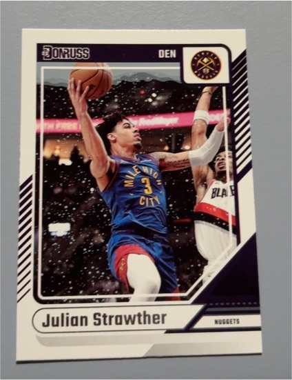 2024-25 Panini Donruss #182 Julian Strawther — front