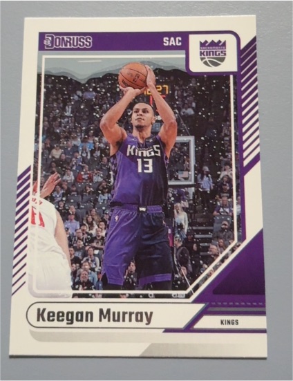 2024-25 Panini Donruss #139 Keegan Murray Sacramento Kings — front