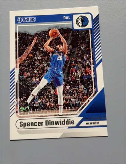 2024-25 Donruss #112 Spencer Dinwiddie — front