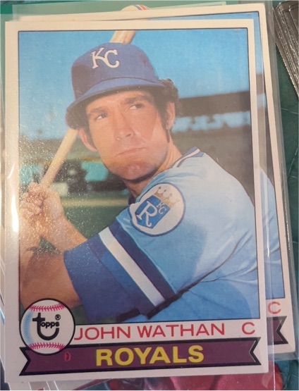 1979 Topps #99 John Wathan — front