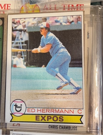 1979 Topps #374 Ed Herrmann — front