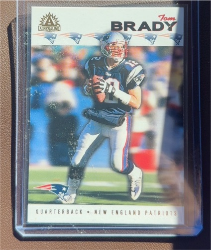 1999 Adrenaline Tom Brady New England Patriots — front