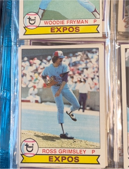 1979 Topps #15 Ross Grimsley — front