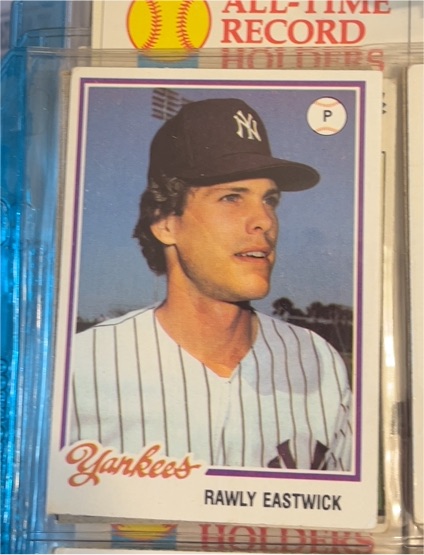 1978 Topps Burger King #11 Rawly Eastwick — front