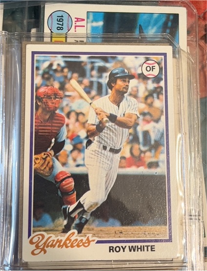1978 Topps #16 Roy White — front