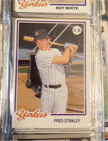 1978 Topps #664 Fred Stanley — front