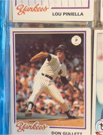 1978 Topps #225 Don Gullett — front