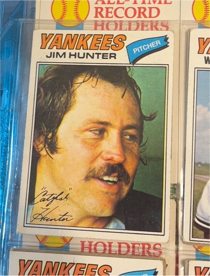 1977 Topps #280 Jim Catfish Hunter — front