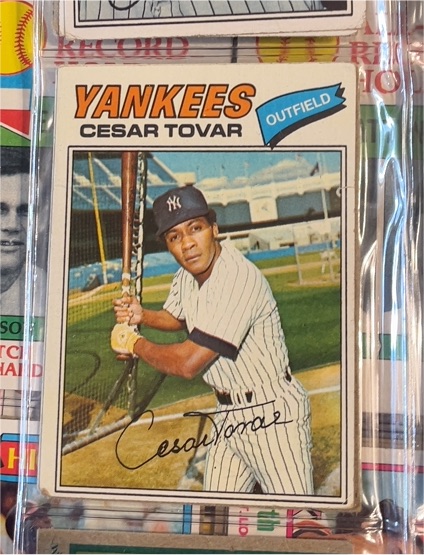 1977 Topps #408 Cesar Tovar — front