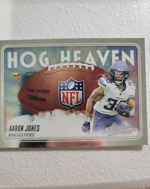 2025 Panini Absolute Football Hog Heaven #HH-AJS Aaron Jones — front