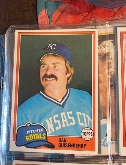 1981 Topps #493 Dan Quisenberry — front