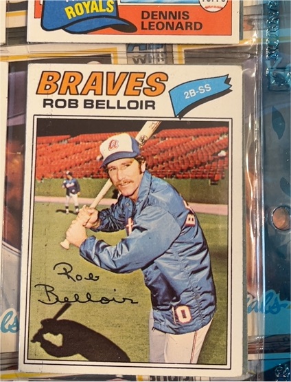 1977 Topps #312 Rob Belloir — front