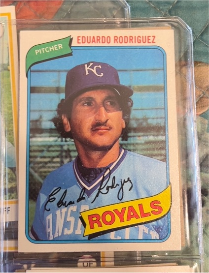 1980 Topps #273 Eduardo Rodriguez — front