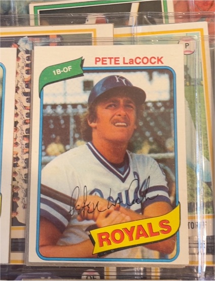 1980 Topps #389 Pete LaCock — front