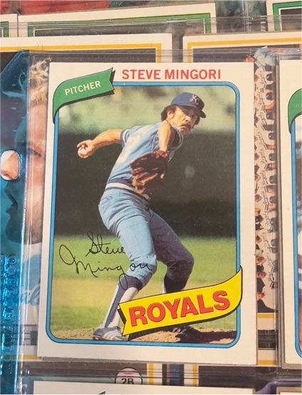 1980 Topps #219 Steve Mingori — front