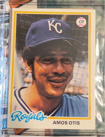 1978 Topps #490 Amos Otis — front