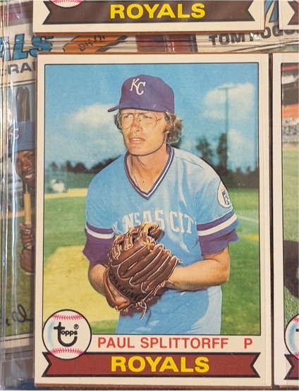 1979 Topps #183 Paul Splittorff Kansas City Royals — front