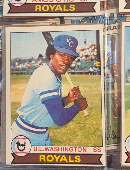 1979 Topps #157 U.L. Washington — front