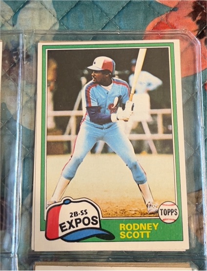 1981 Topps #539 Rodney Scott — front