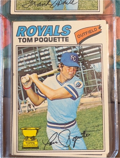 1977 Topps #93 Tom Poquette — front