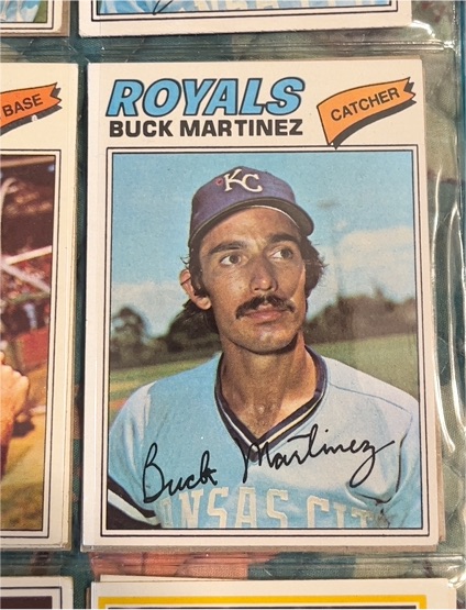 1977 Topps #46 Buck Martinez — front