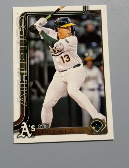 2025 Topps Update #US23 Gio Urshela — front