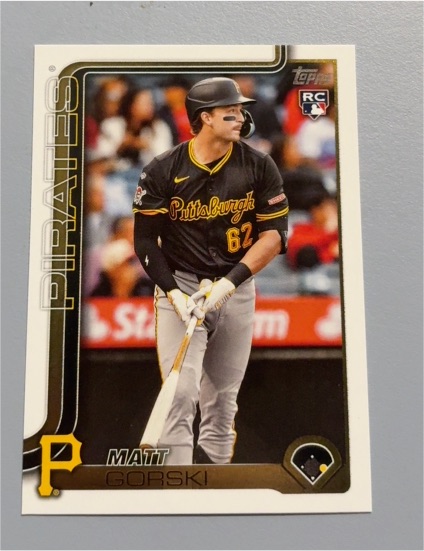 2025 Topps Update #US190 Matt Gorski — front