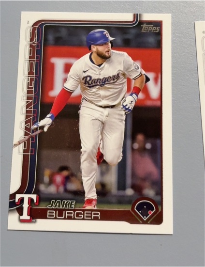 2025 Topps Update #US98 Jake Burger — front