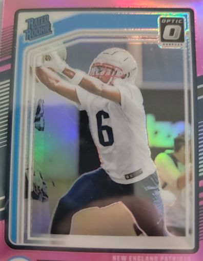 2024 Donruss Optic #353 Javon Baker Rated Rookie Preview Pink — front