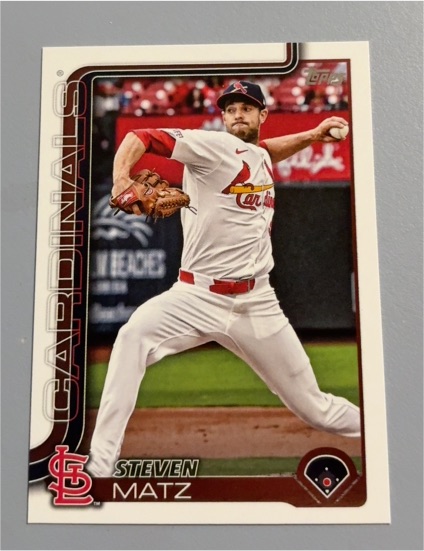 2025 Topps Update #US35 Steven Matz — front