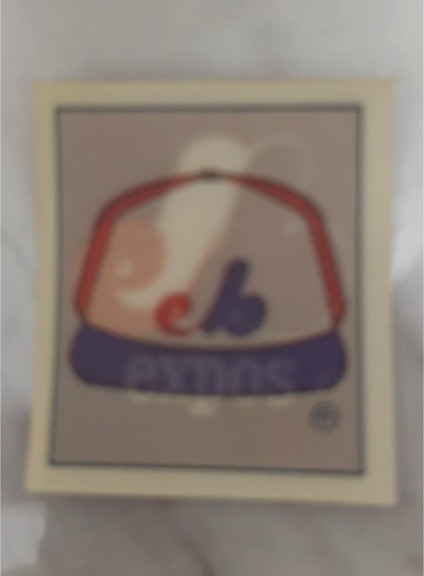 1987 Sportflics Team Inserts Montreal Expos #85 — front